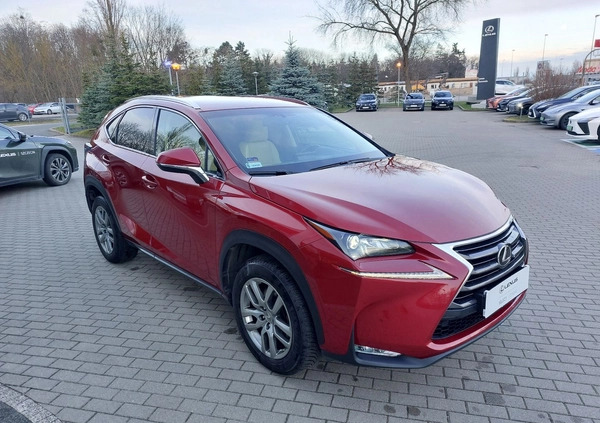 Lexus NX cena 119900 przebieg: 38537, rok produkcji 2016 z Szczecin małe 596